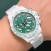 Oglądaj zegarek męskich zegarek 43 mm kwarcowy ruch na rękę Sapphire zegarek Noctilucenter Ceramic Pasp Watch