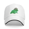 Ballkappen Süßer Frosch mit Cowboyhut – Kawaii Cottagecore Aesthetic Froggy Western Rodeo Contry Lover Toad Youth Teen Past Baseball Cap