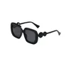 Occhiali da sole quadrati grandi da donna Occhiali da sole firmati da donna Occhiali da sole a gamba larga Occhiali da sole classici Uomo Nero Sunspecs Uomo Tonalità Sunnies Protezioni solari 10W05 Con scatola