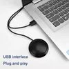 Microphones Conference Pickup 360° For Laptop PC/Sound Card Desktop USB/3.5mm Condenser PC