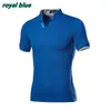 Men's Polos 2023 Summer Casual Men Cotton Polo Shirt Tops Fashion Brand Plus Size Sports Slim Fit Short Sleeve