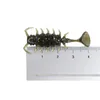 Yemler Outkit 10pcslot Wobblers Rockfishing Beetle Lastik 35cm 11g Balıkçılık Yumuşak Solucan Yapay Bas Silikon Balık 231206