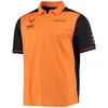 Erkek Tişörtleri Açık Mekan T-Shirts 2022 Yeni F1 Yarış Polo McLaren Takımı Kısa Kollu Yaku Erkek Yaz Hızlı Kurutma Norris Qyyk