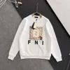 Moda Sweatshirt Erkek Kadın Kazak F Jakard Hoodie Cotton Pullover Gömlek Tasarımcısı Hoodies Gevşek Spor Giyim Sıradan Ceket S-5XL