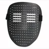 Maski imprezowe w stylu Halloweenowa maska ​​USB LED LED Light Carnival Festival Masquerade DJ Costume Decor 231207