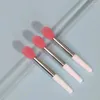 Makeup Brushes Portable Lip Brush Silicone Lipstick Gloss Mask Pen Wands Applicator Make Up Tool