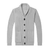Vestes pour hommes Haut de gamme Laine Designer Épais Coréen Automne Hiver Marque De Mode Câble Tricot Pull Veste Hommes Manteaux Occasionnels Vêtements Pour Hommes 231206