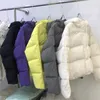 Trenchs de femmes manteaux à capuche parkas pour femmes courtes veste rembourrée chaude lâche épaissie solide streetwear fermeture éclair pain coton manteau