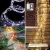 Decorazioni natalizie LED Stringa natalizia Lucine Ramo Luci Luci esterne per albero di Natale Ghirlanda per anno Street Home Party Decorazioni per matrimoni 231207