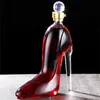 Outils de bar 375ml Chaussures à talons hauts en forme de whisky Carafe en verre Cristal Merlot Rhum Vodka Bouteille de vin Distributeur d'alcool 231206