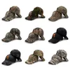 Bandanas PC Chapeau de camouflage en plein air Casquettes de baseball Marron Tactique Militaire Armée Camo Casquette de chasse Chapeaux Sport Cyclisme pour hommes adultes