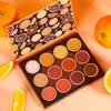 Eye Shadow Wholesale Rose Ruby Red Palette 12 Color Makeup no Pink Pigment Glitter for Matte Shimmer Cute 231207