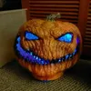 Andere feestelijke feestartikelen Halloween Led Light Up Pumpkin Light Up Evil Pumpkin Halloween Rekwisieten Pompoenlicht Voor Outdoor Yard Party Decoration 231206