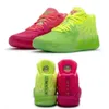 Mb01 Sapatos casuais para mulheres Lamelo Ball Tênis vermelho Mandarim Duck Shoes 4.5-12