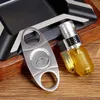 Luxfo Cigar Lighter Set Metal Cutter Plastic presentlåda Rökningstillbehör för mäns