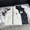 Montcler Puffer Jacket Designer Originalkvalitet Mens Down Parkas Autumn/Winter New Womens Coat Vest Collar broderad med Lable och
