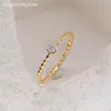 Pierścionki ślubne 14 -karatowe Złotą Pierścień Spersonalizowany ręcznie robiony pierścionek Minimalizm Minimalizm biżuteria odporna na biżuterię Boho Pierścień 231204