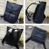 Designer Christopher rugzak SLIM Heren RUGZAK tas M58644 Knapzak Koeienhuid zwart leer dubbel gestikte flapriem reisbagage laptoptas satchel