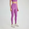 Lu Lu Pant Alinhar Com Calças Amigáveis à Pele 13 Cores Cintura Alta Calças de Fitness Macias Elásticas Correndo Ciclismo Leggings