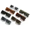 Nya Y2K -solglasögon för män Kvinnor Trendiga Sun Glasögon Goggle Man Brand Designer Square Shades Female Eyewear 230920