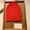 Moda Uomo Donna Designer Cappello senza tesa Cappello in lana tinta unita Cappello Beanie Street Cofani invernali