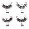 Makeup tjocka ögonfransar 8D Makeup Mink False Eyelash 15-26mm False Eyelash Fluffy 5 Par Set Fluffy Multi Dense Multi Layers Criss-Cross Styling