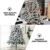 Christmas Decorations Artificial Tree Xmas Decor Party Adorn Creative Flocking Scene Layout Prop