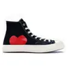 Conversiteiten 1970s Classic Canvas Canverse Casual Shoes Platform High Low Love Black Red Star Big Cdg Eyes Mens Women Y5ZQ#