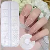 Decorações de arte de unhas peças acessórios de unhas pérolas flatback grânulos nacre 1 caixa bola acrílica strass suprimentos para profissionais kit de bordado caso 231207