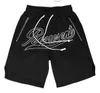 2023新しいデザイナーショーツRhude Summer Fashion Beach Pants Men High Quality Street Wear Red Blue Black Purple Mens Short US Size S-2XL 6NZV