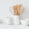 Spoons Long Wooden Spoon Handle Scoop Leaves Multipurpose Bath Salt Tea Condiment Measuring Mini