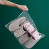 New Storage Bags 10pcs Zipper Sealed Bags Clear Plastic Storage Bag for Shoes Clothes Travel Storage bag Reclosable Zippers Sealing Pouch