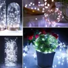 Decorações de Natal Luzes de Natal 12V Fio de Cobre LED Luzes de Fadas com Interruptor 10M 20M 30M Lâmpada de Guirlanda À Prova D 'Água para Decoração de Festa de Casamento 231207