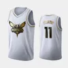 Charlotte''Hornets''Men Cody Zeller Marvin Williams Cody Martin P.J. Washington''White Custom Golden Edition Jersey