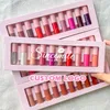 Lippenstift Make-up Set Fluwelen Matte Vloeistof Waterdicht Langdurige Anti-aanbak Cup Niet Vervagen Naakt Lipgloss Private Label 231207