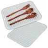 Tapetes de mesa 2 pcs retângulo jantar banco almofadas para cozinha sílica gel silicone placemat