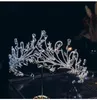 Headwear Hair Accessories CC Vintage Crown Women Wedding Hairbands Bridal Headpiece Engagement Ornaments Crystal Tiaras Shining xy435 231207