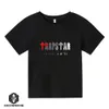 T-shirts Trapstar London Undersea Blue Parent-Enfant T-shirt À Manches Courtes Été Hommes Enfants Assortis Garçons Filles Famille Tee Tops Plus Siz Dh2Ca