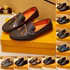 39 modello classico da uomo casual mocassini di lusso scarpe da guida mocassino moda maschile comode scarpe autunnali in pelle da uomo pigro nappa scarpe eleganti firmate