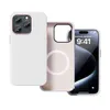 New Arrival Wireless Charging Camera Protection Silicone Magnetic Phone Cases for Iphone 12 13 14 15 pro max plus Case with OPP Bag