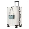 Valigie Moda Trolley 20 22 24 26 28 pollici Uomo Donna Trolley Valigia Carry On Custodia da viaggio silenziosa di grande capacità