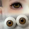 Doll Accessories BJD SD Doll Eyes Resin 10/12/14/16/18mm DIY Handmade Doll Accessories Eyeball For 1/4 1/6 1/8 1/3 Uncle Doll Plaster Eye 231208