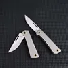 Upgrade Titanium Alloy Folding Mini Knife Sharp Blade Art Knife Portable Keychain Unpacking Express Delivery Box Small Knife Hand Tools