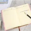 wholesale Mot de passe Notebook Texture de marbre 100 feuilles Journal personnel avec code de verrouillage Bloc-notes épais en cuir Bureau Fournitures scolaires Cadeau T200727