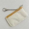 Y62650 Ikonisk Fashion Canvas Coin Purse Car Key Pouch Kreditkort Holder Case Bag Charm Pochette Cle Mini Organizer Wallet Accesso283y