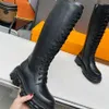 2024 Designer Boots Lace-Up Boots High Quality Men Women Boots Real Leather Half Boot Classic Style Shoes Winter Fall Snow Boots Nylon Canvas Ankle Boot