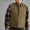 Gilets pour hommes 0403 # Hiver nouveau américain rétro épaissi velours Naval N1 pont gilet hommes mode 40% cachemire lavé décontracté Cargo gilet Q231208