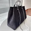 Classic Solid Color Women Shoulder Bag Autumn/Winter New Luxury Designer Fashion Corduroy Handbag French Brand Double Letter High Quality Crossbody Bag