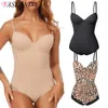 Onzichtbare Shaper Bh Sexy Bodysuit Corset Backless Vrouwen S Riemen En Modellen Taille Trainer Clear Strap Padded Push Up Shapewear