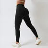 Pantalon actif pour femmes, serrage sans couture, Yoga, séchage rapide, exercice de levage des hanches, taille haute, Fitness